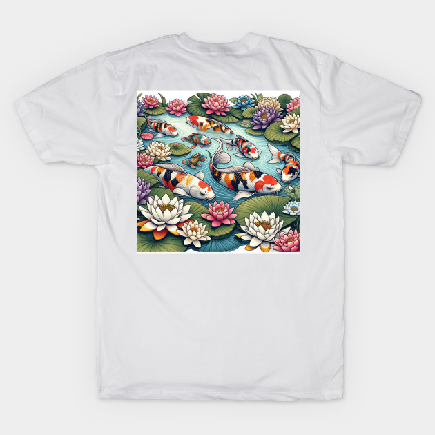 Koi Pond by mieeewoArt